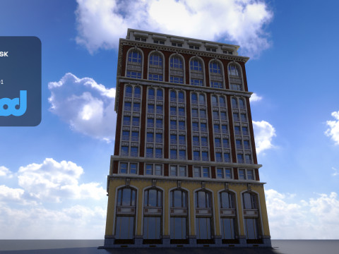 Business Building Modelo 3D