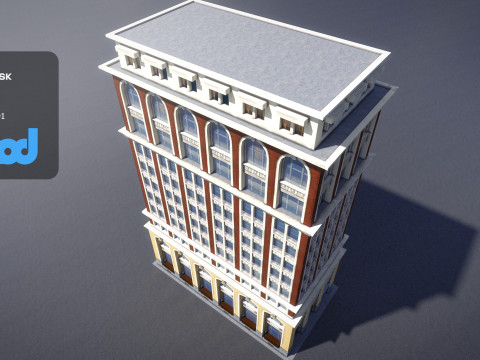 Business Building Modelo 3D