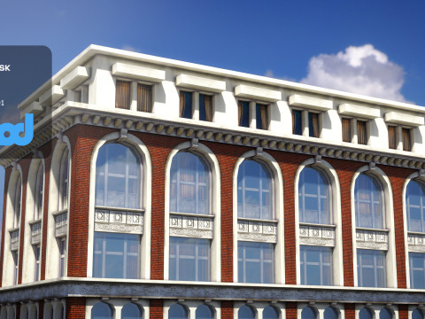 Business Building Modelo 3D