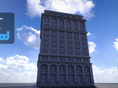 Business Building Modelo 3D
