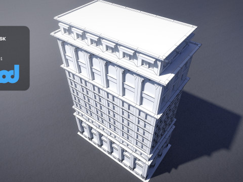 Business Building Modelo 3D