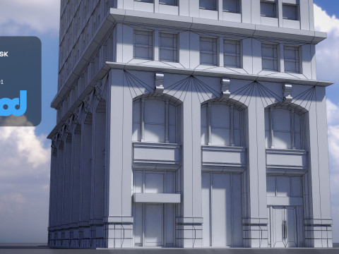 Business Building Modelo 3D