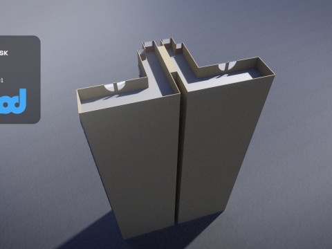 Hong Kong Building 0010 3D Модель