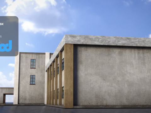 Office Building 0002 3Dモデル