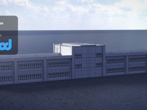 Office Building 0002 3Dモデル