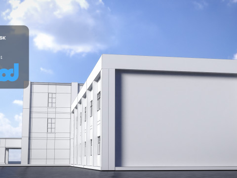 Office Building 0002 3Dモデル