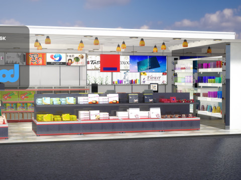 Duty Free Shop 3Dモデル