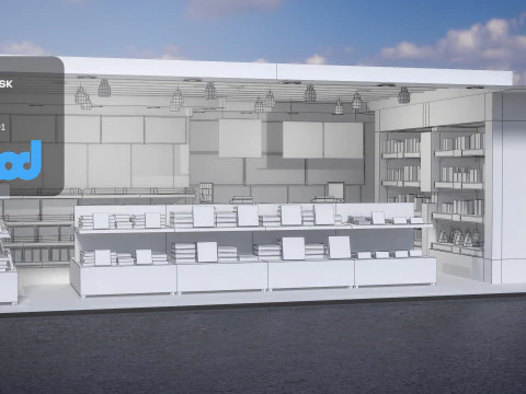 Duty Free Shop 3D Model