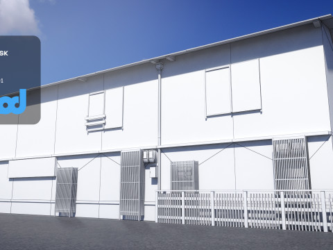 Wooden House 3Dモデル