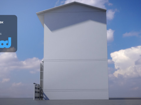 Wooden House 3Dモデル