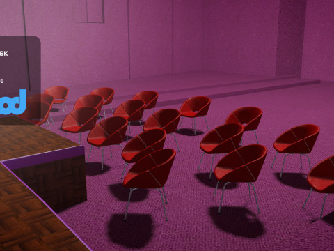 Striptease Stage 3Dモデル