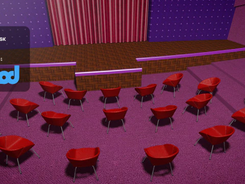 Etapa de striptease Modelo 3D