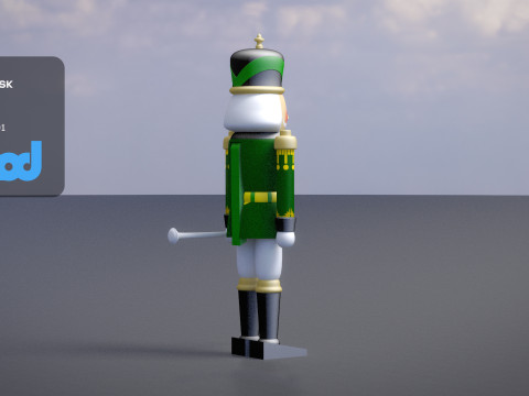 Nutcracker 3Dモデル