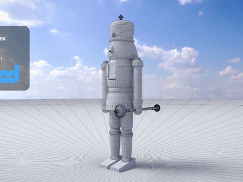 Nutcracker 3Dモデル