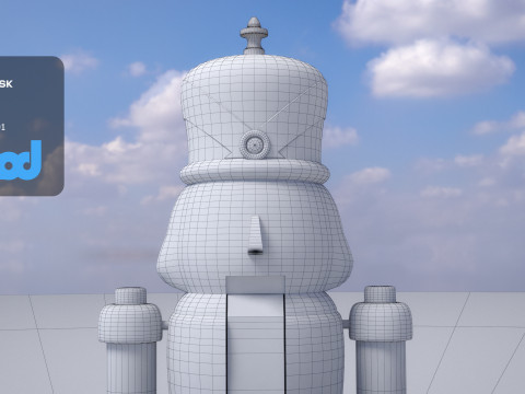 Nutcracker 3Dモデル