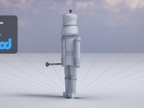 Nutcracker 3Dモデル