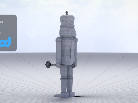 Nutcracker 3Dモデル