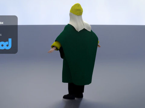 Magi 3D Model