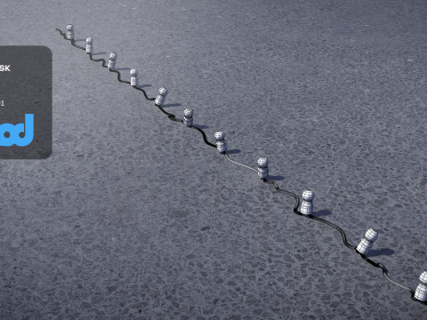 Christmas Light Bulb 3Dモデル