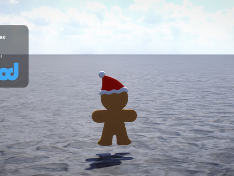 Ginger Bread Man 3Dモデル