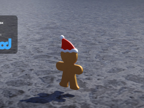 Ginger Bread Man 3Dモデル