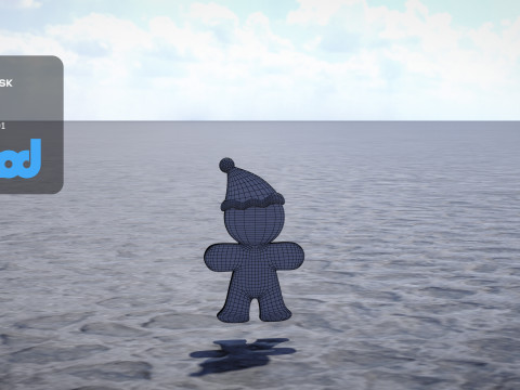 Ginger Bread Man 3Dモデル