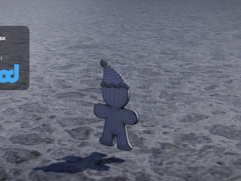 Ginger Bread Man 3Dモデル