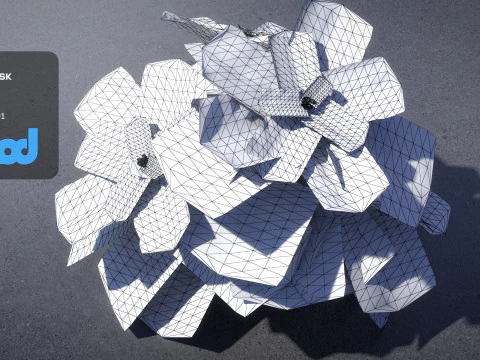 Poinsettia 001 3D Model