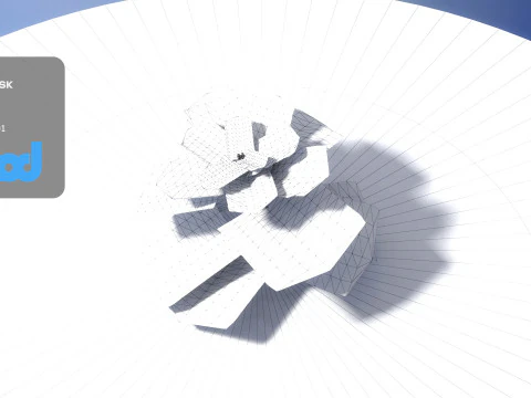 Poinsettia 002 3D Model