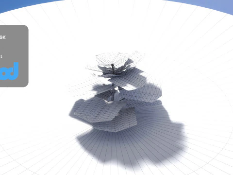 Poinsettia 002 3D Model