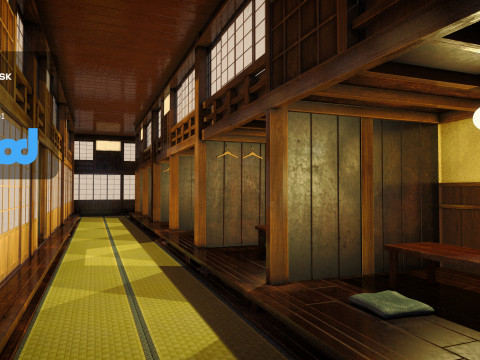 Japanese Izakaya Restaurant 0003 3Dモデル