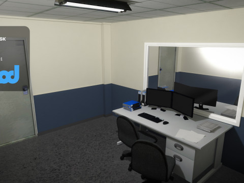 Interrogation Room 3Dモデル