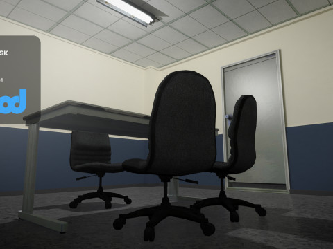 Interrogation Room 3Dモデル