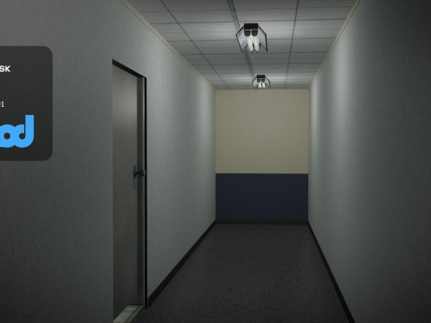 Interrogation Room 3Dモデル