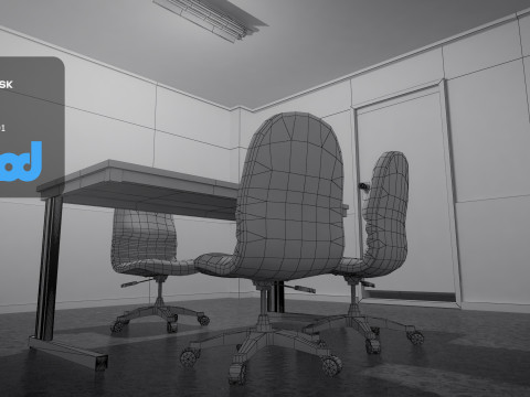 Interrogation Room 3Dモデル