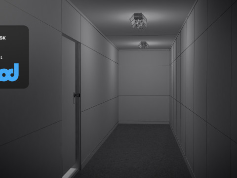 Interrogation Room 3Dモデル