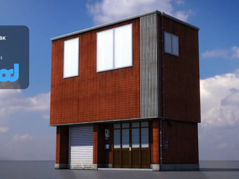 Japanese House 0002 3D Model