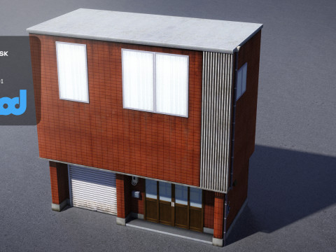 Japanese House 0002 3D Model
