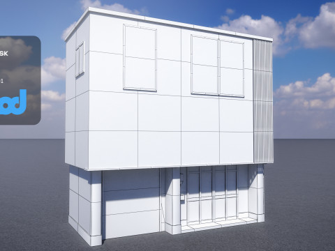 Japanese House 0002 3D Model