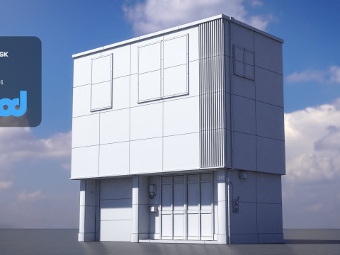 Japanese House 0002 3D Model