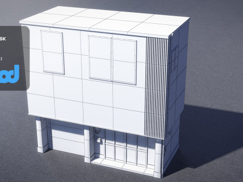 Japanese House 0002 3D Model