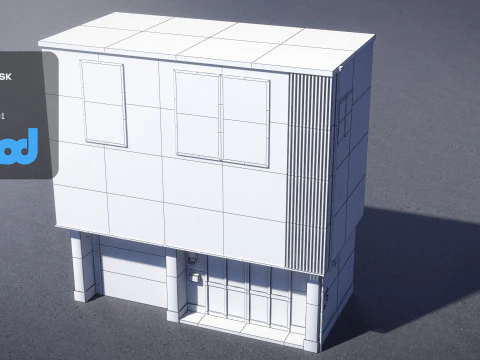 Japanese House 0002 3D Model