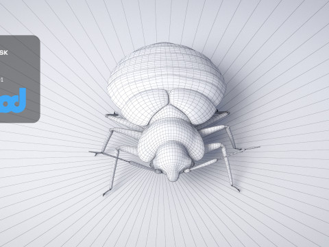 Mites 3D-Modell