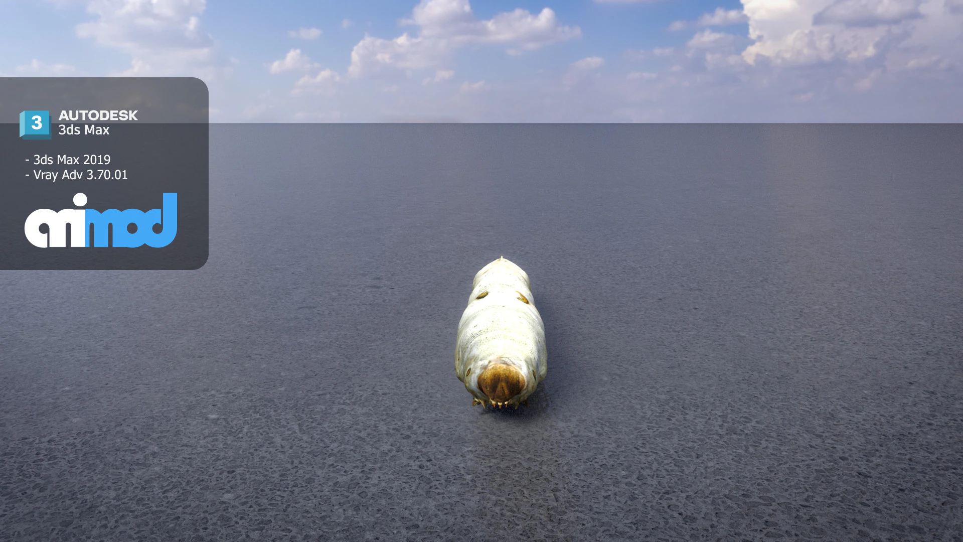 Silkworm 3D Model .c4d .max .obj .3ds .fbx .stl .blend 
