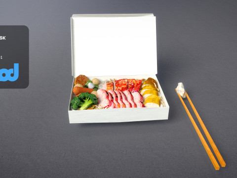 Lunchbox 3Dモデル