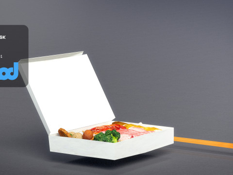 Lunchbox 3Dモデル
