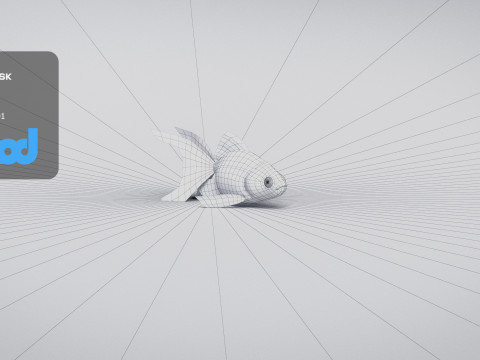 Gold Fish 3Dモデル