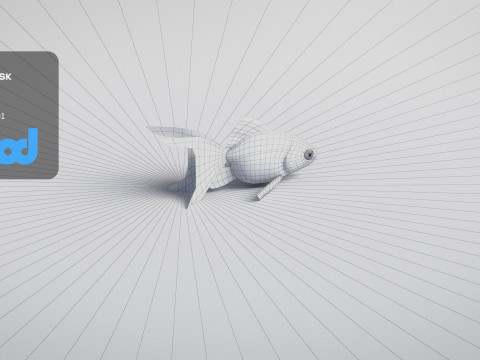 Gold Fish 3Dモデル