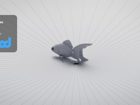 Gold Fish 3Dモデル