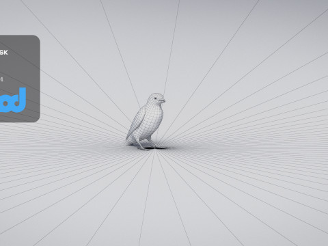 Sparrow 3Dモデル